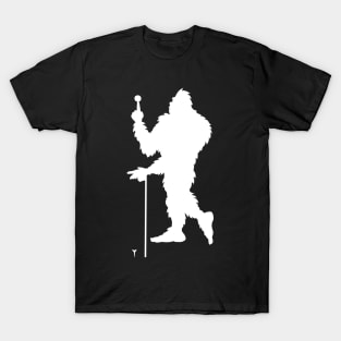 BIgfoot Playing Golff Player T-Shirt